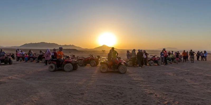 Quad Biking , Quad Biking At Giza Pyramids
